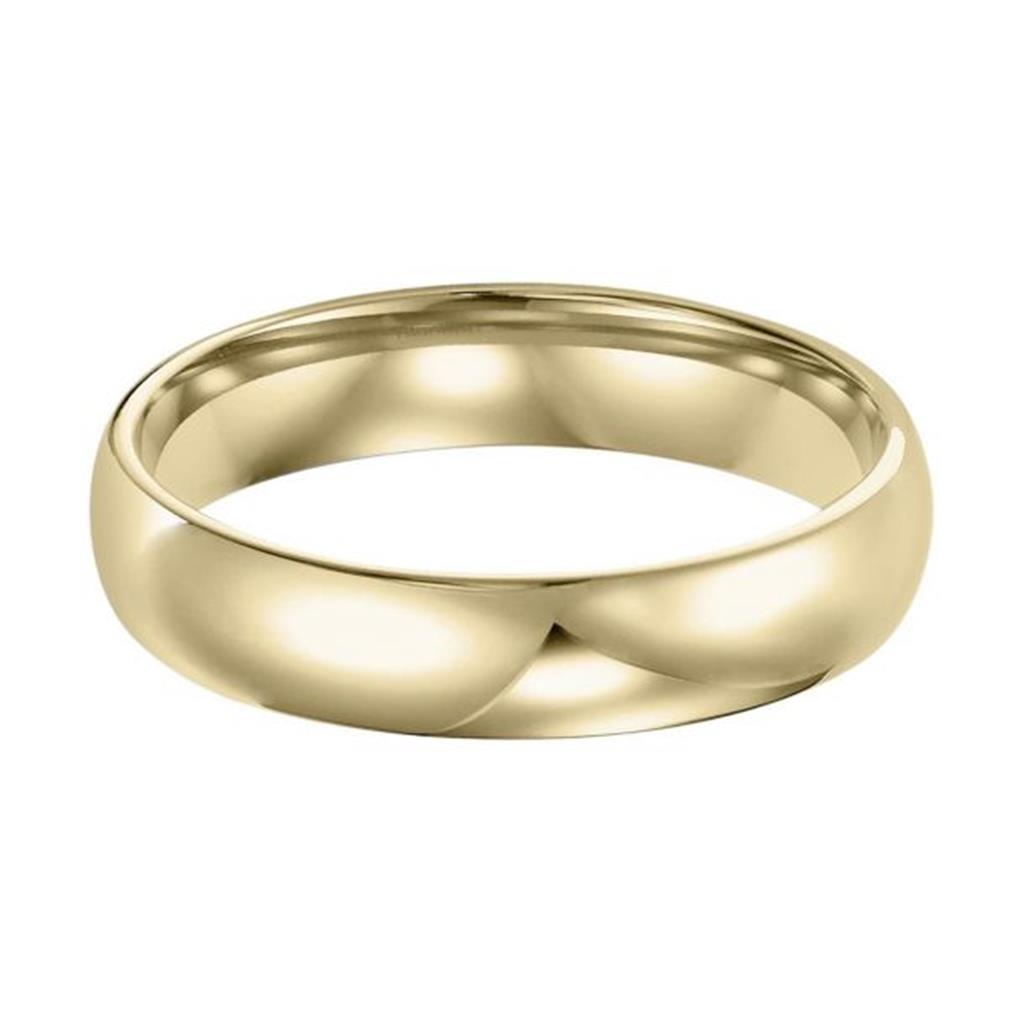 Gold Wedding Bands  -  Men'.