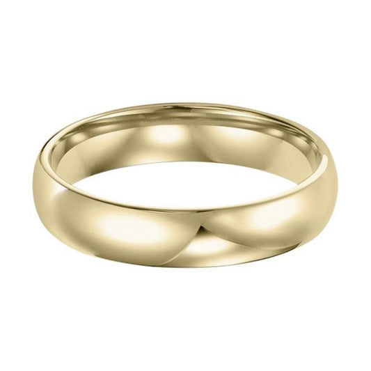 Gold Wedding Bands  -  Men'