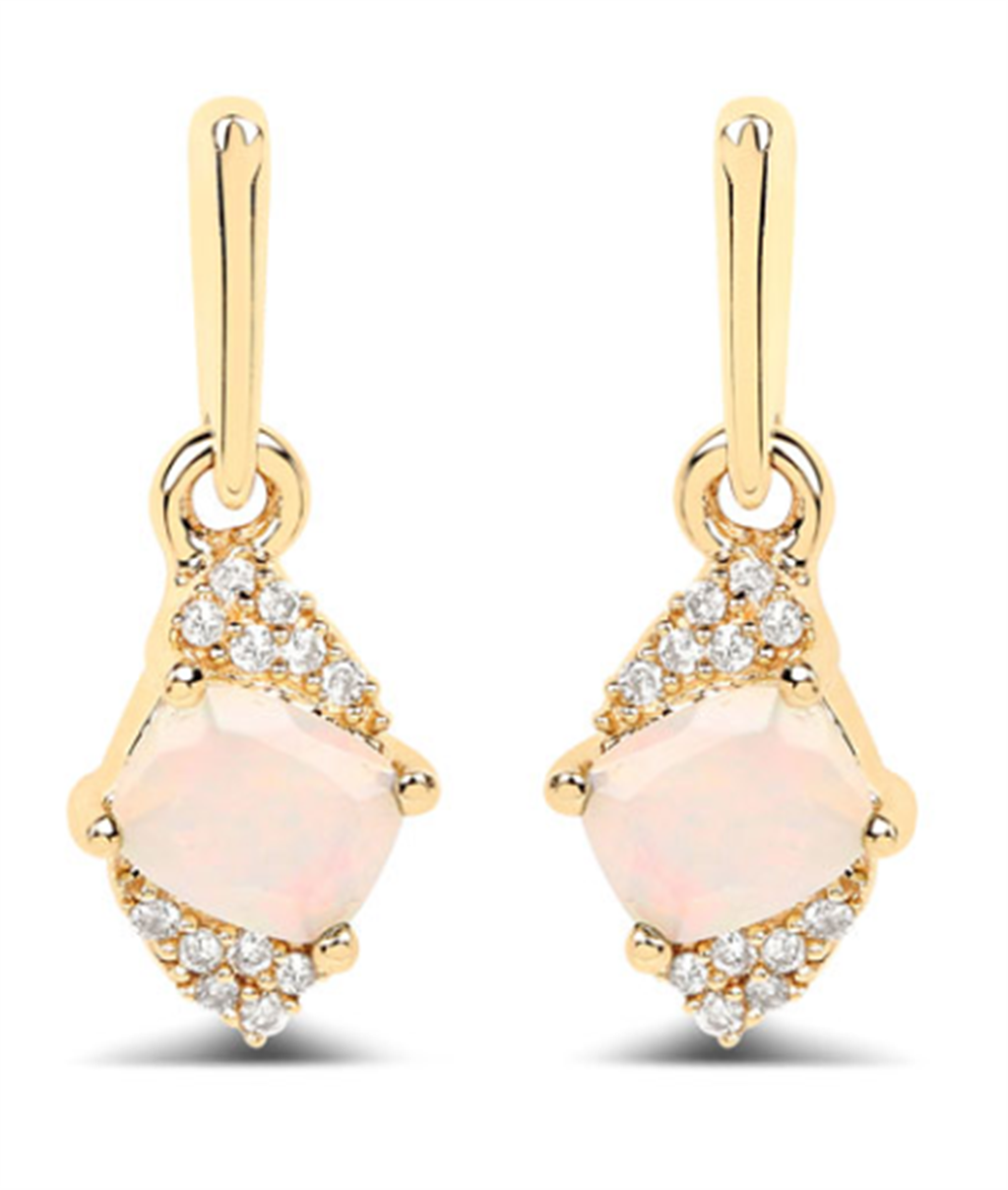 Colored Stone Earring.
