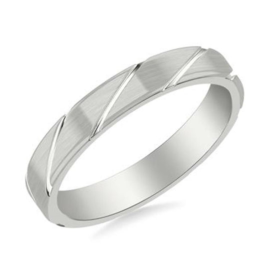 Gold Wedding Bands  -  Men'