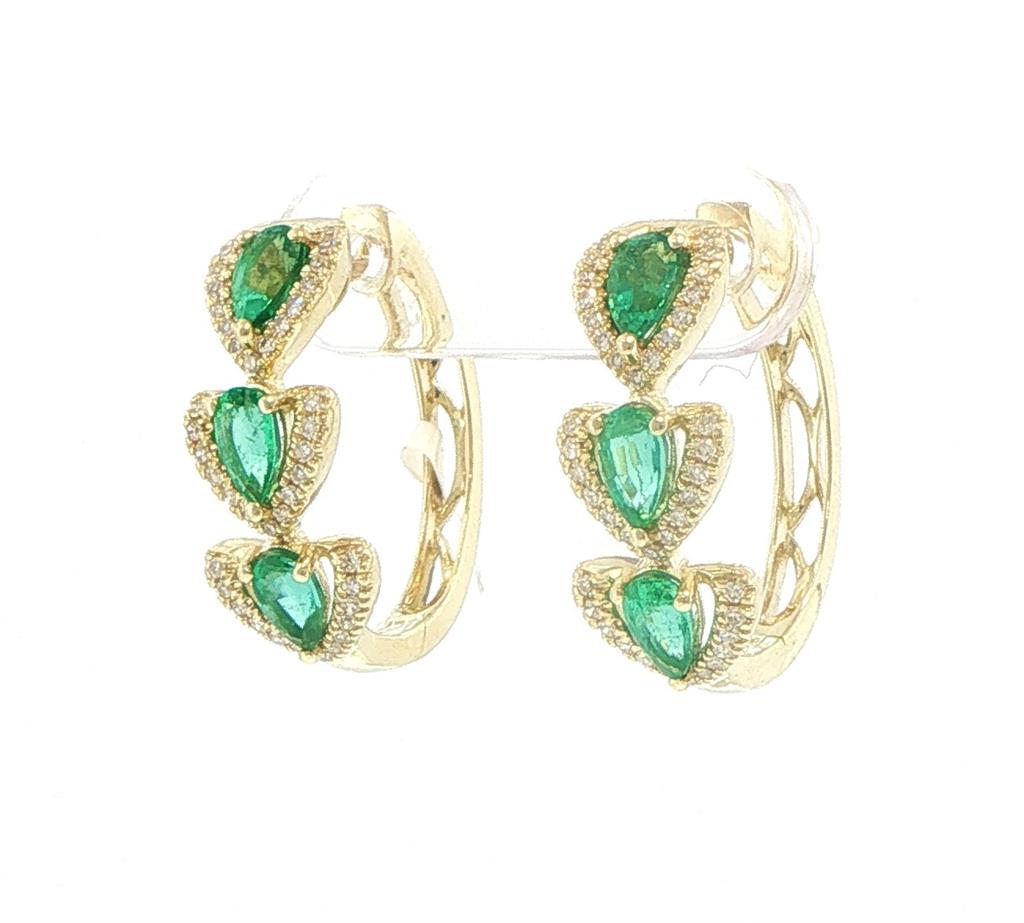 Colored Stone Earring