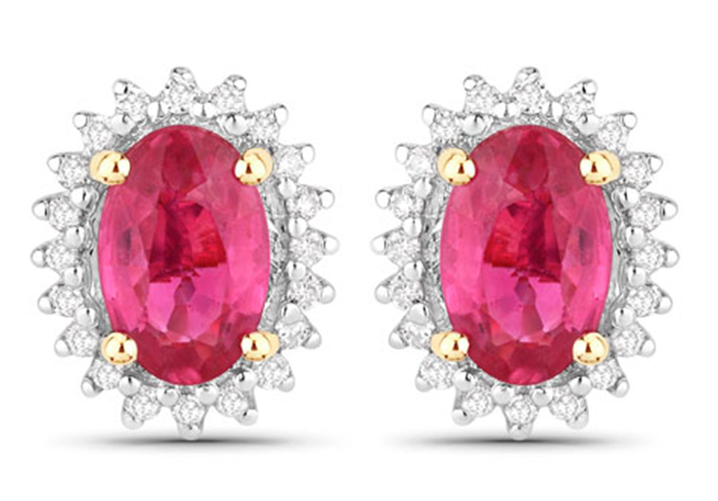 Colored Stone Earring