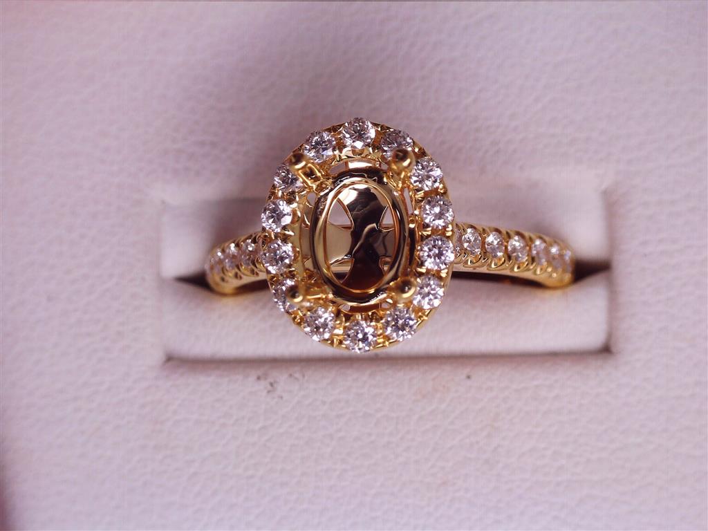 Diamond Semi-Mount Ring