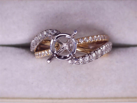 Diamond Semi-Mount Ring