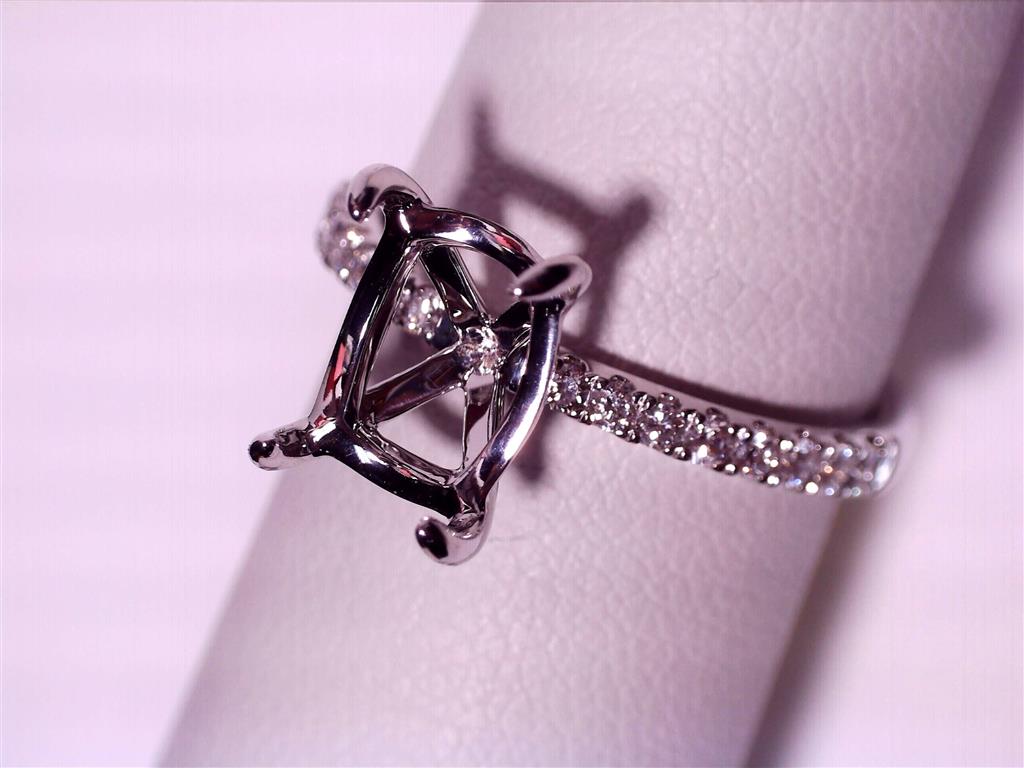 Diamond Semi-Mount Ring