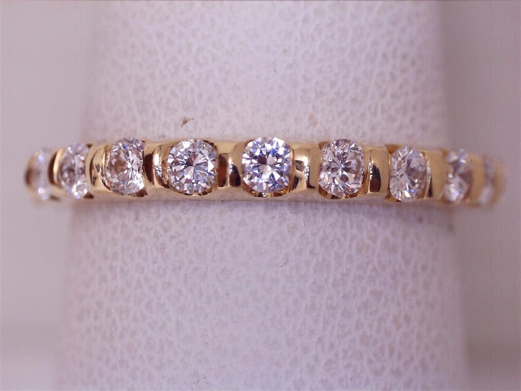 Diamond Wedding Bands  -  Women'