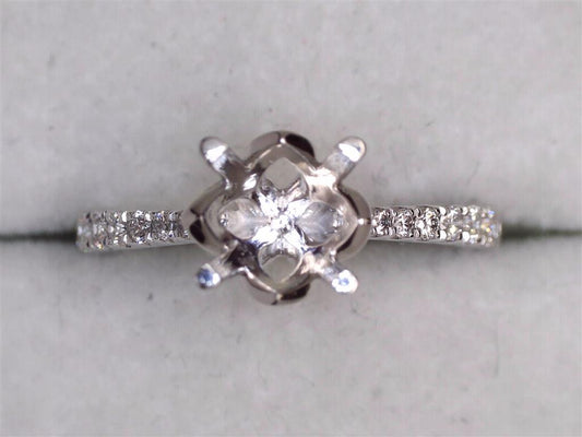 Diamond Semi-Mount Ring