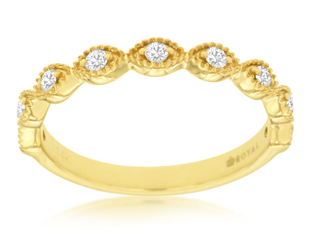 Diamond Wedding Bands  -  Women'