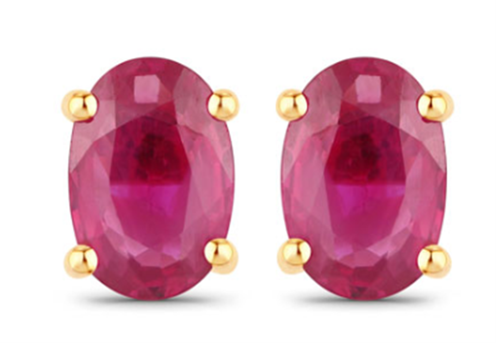 Colored Stone Earring.