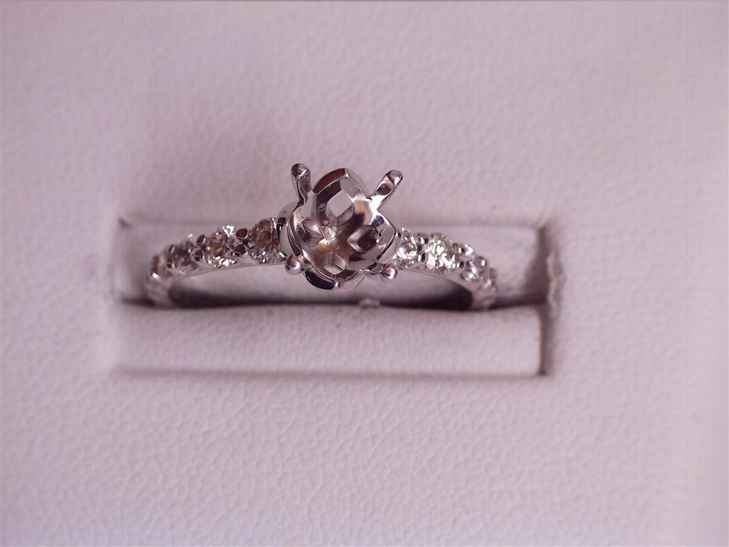 Diamond Semi-Mount Ring