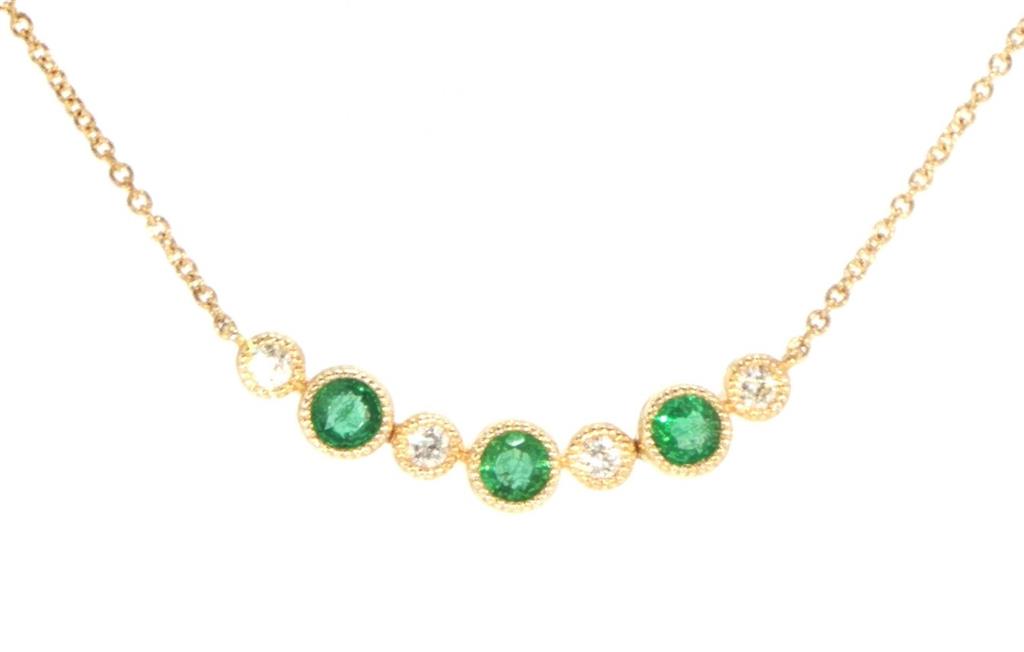 Colored Stone Necklace