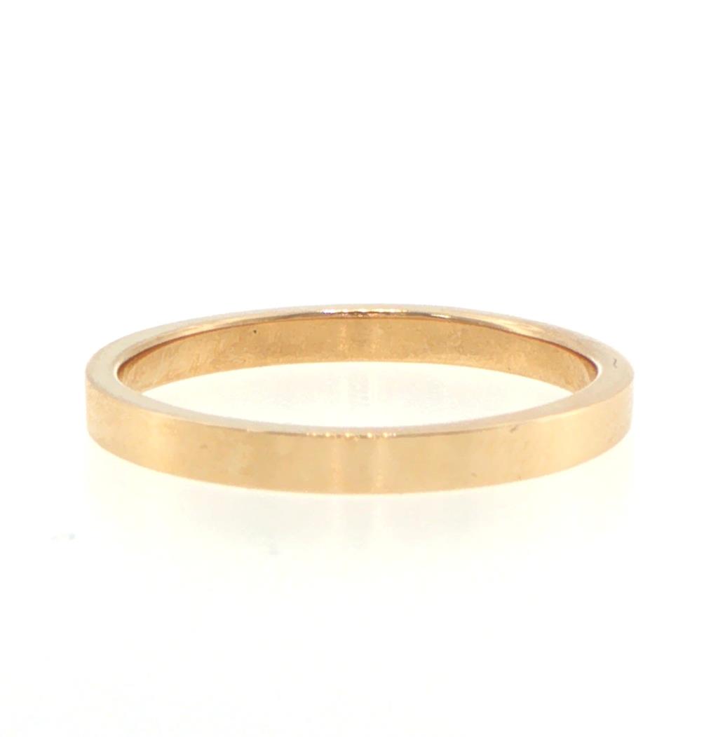 Gold Wedding Bands  -  Women'