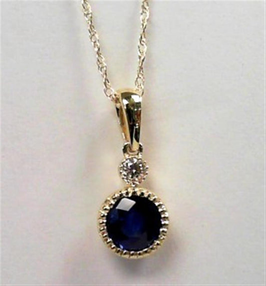 Colored Stone Pendant