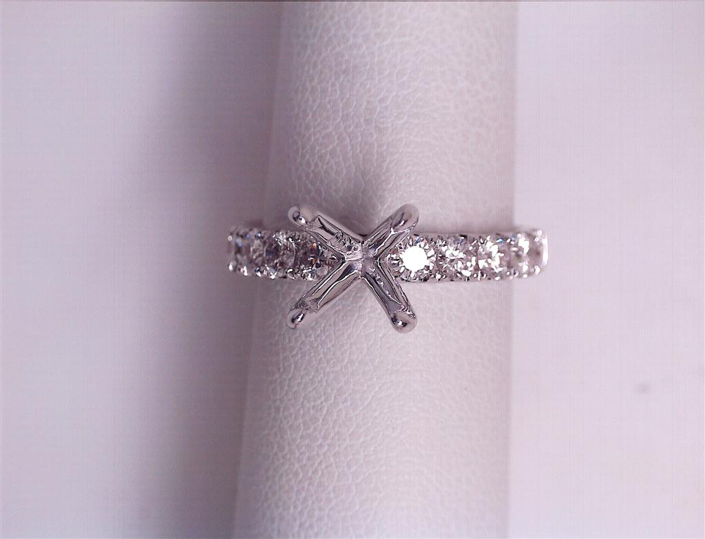 Diamond Semi-Mount Ring