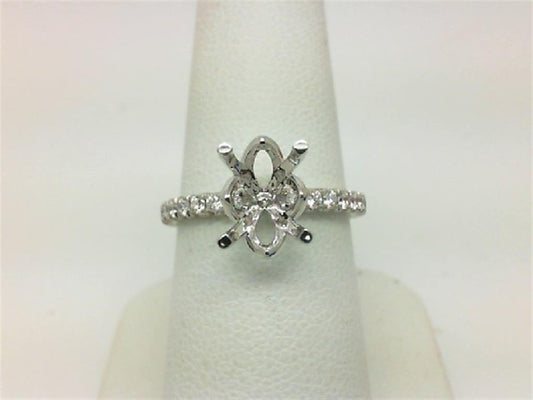 Diamond Semi-Mount Ring