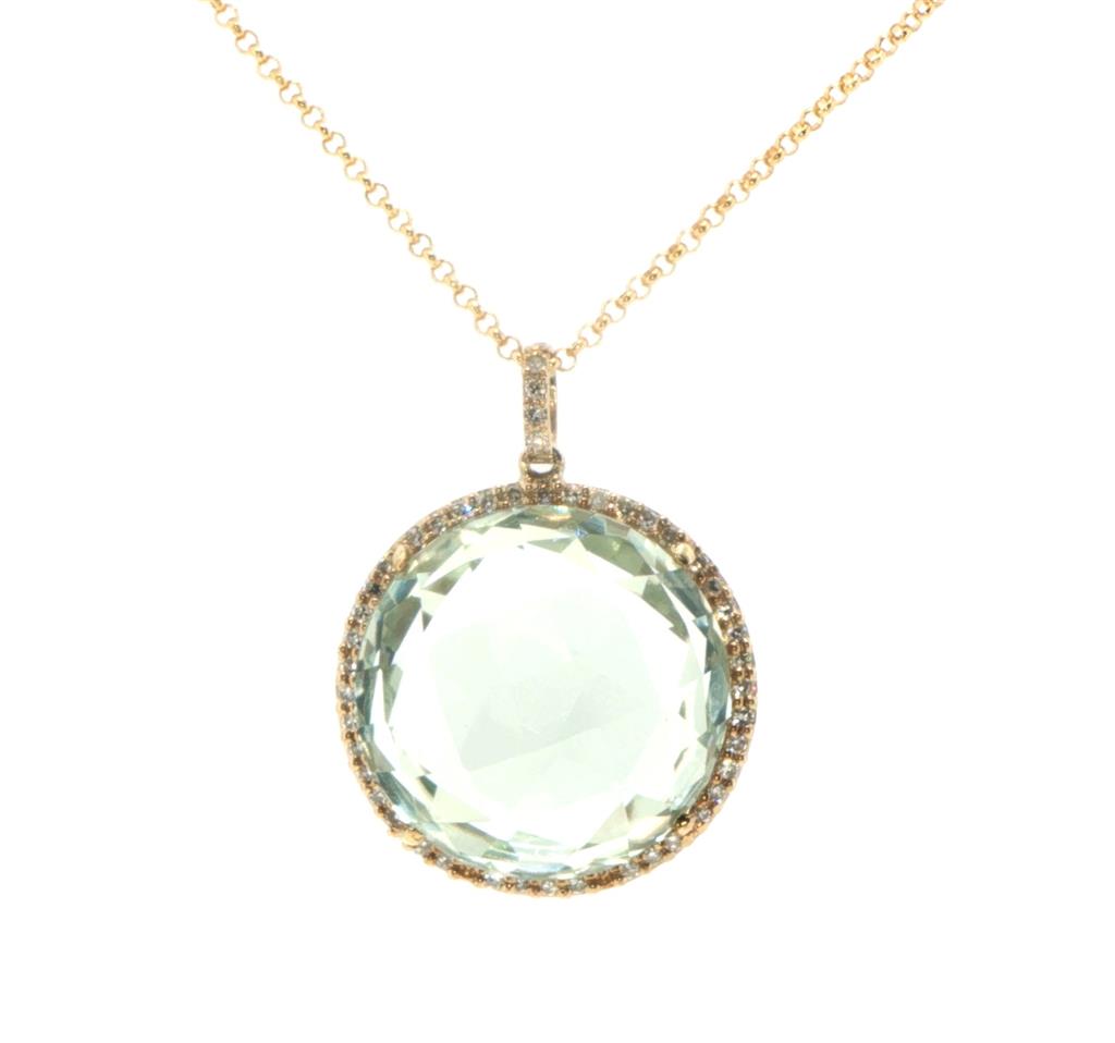 Colored Stone Pendant