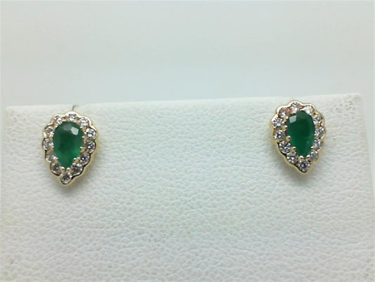 Colored Stone Earring