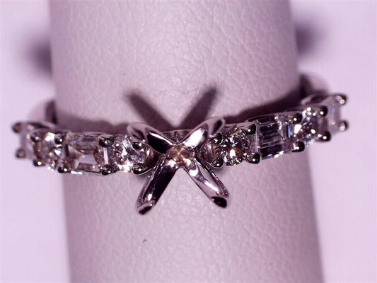 Diamond Semi-Mount Ring