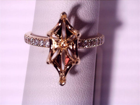 Diamond Semi-Mount Ring
