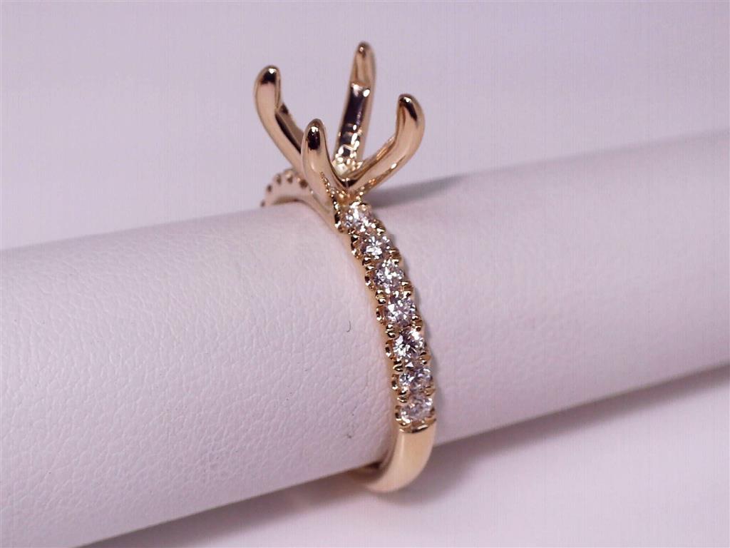 Diamond Semi-Mount Ring