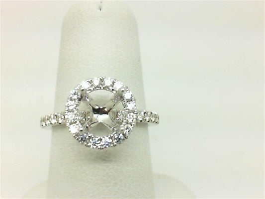 Diamond Semi-Mount Ring