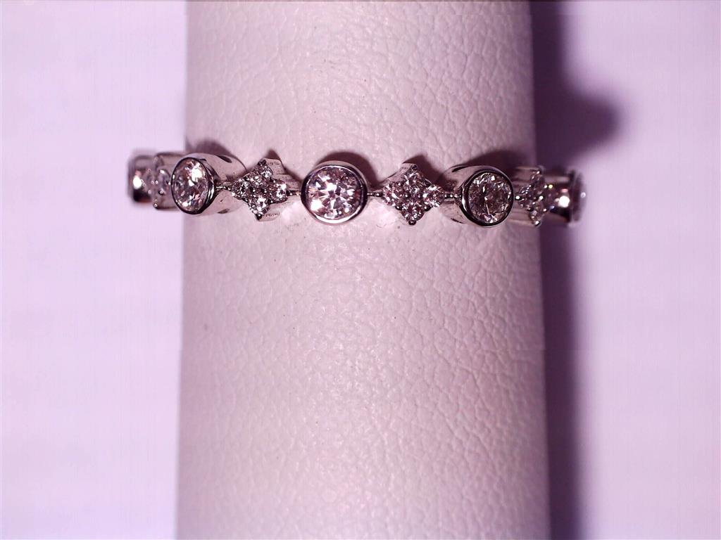 Diamond Wedding Bands  -  Women'