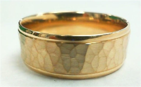 Gold Wedding Bands  -  Men'
