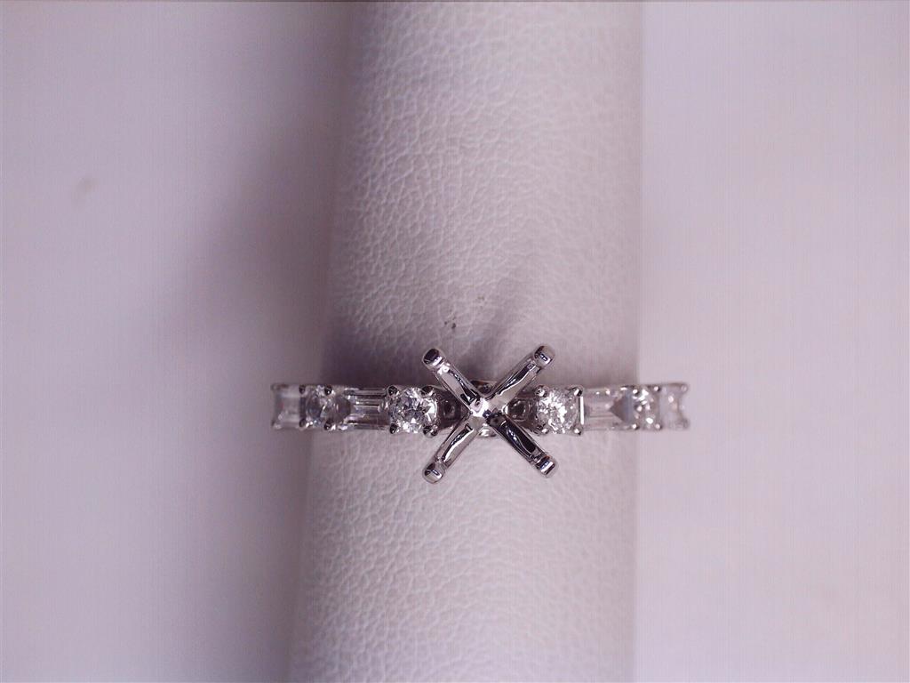 Diamond Semi-Mount Ring