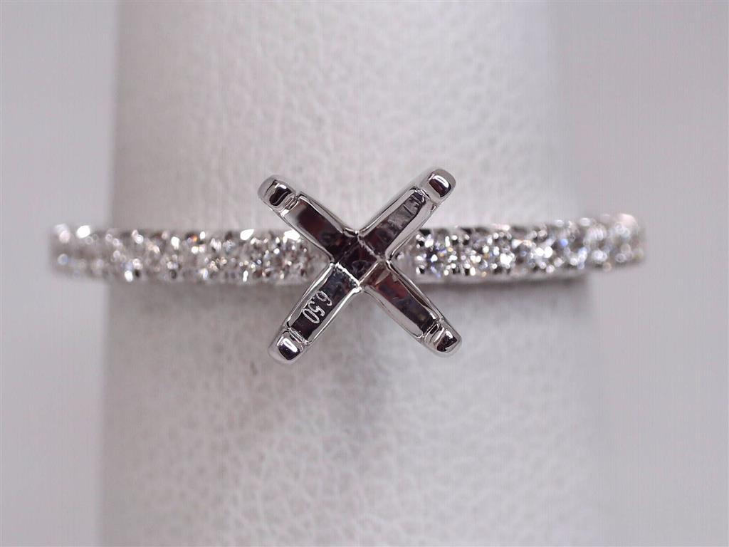 Diamond Semi-Mount Ring