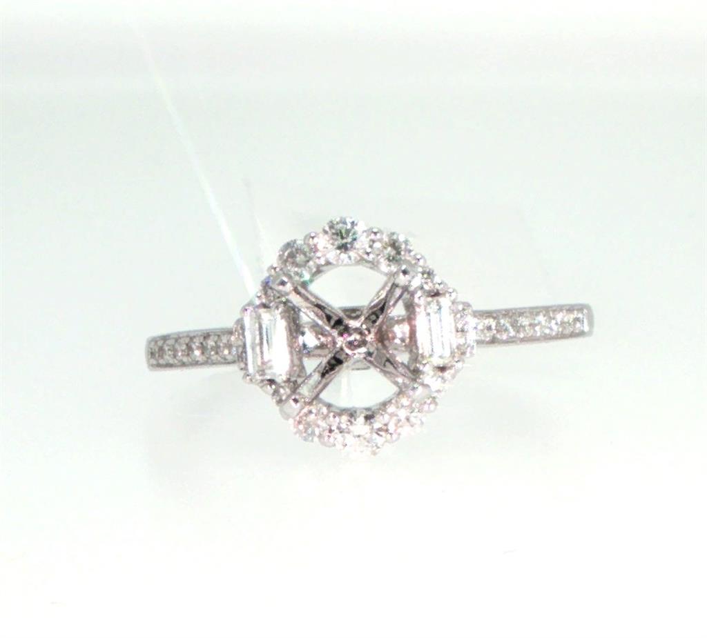 Diamond Semi-Mount Ring