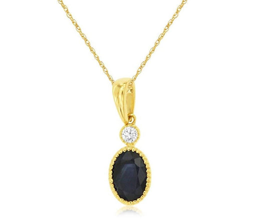 Colored Stone Pendant