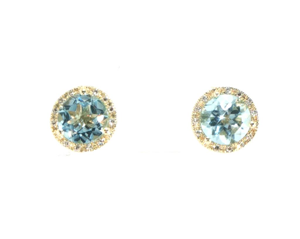 Colored Stone Earring