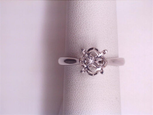 Platinum Semi-Mount Ring