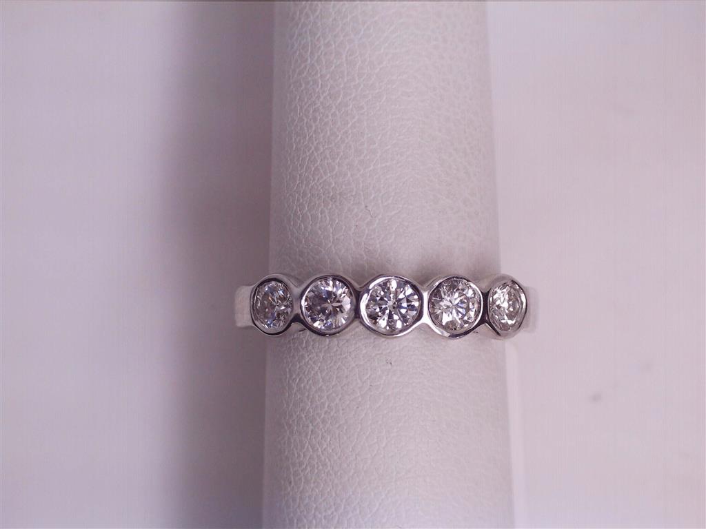 Diamond Wedding Bands  -  Women'