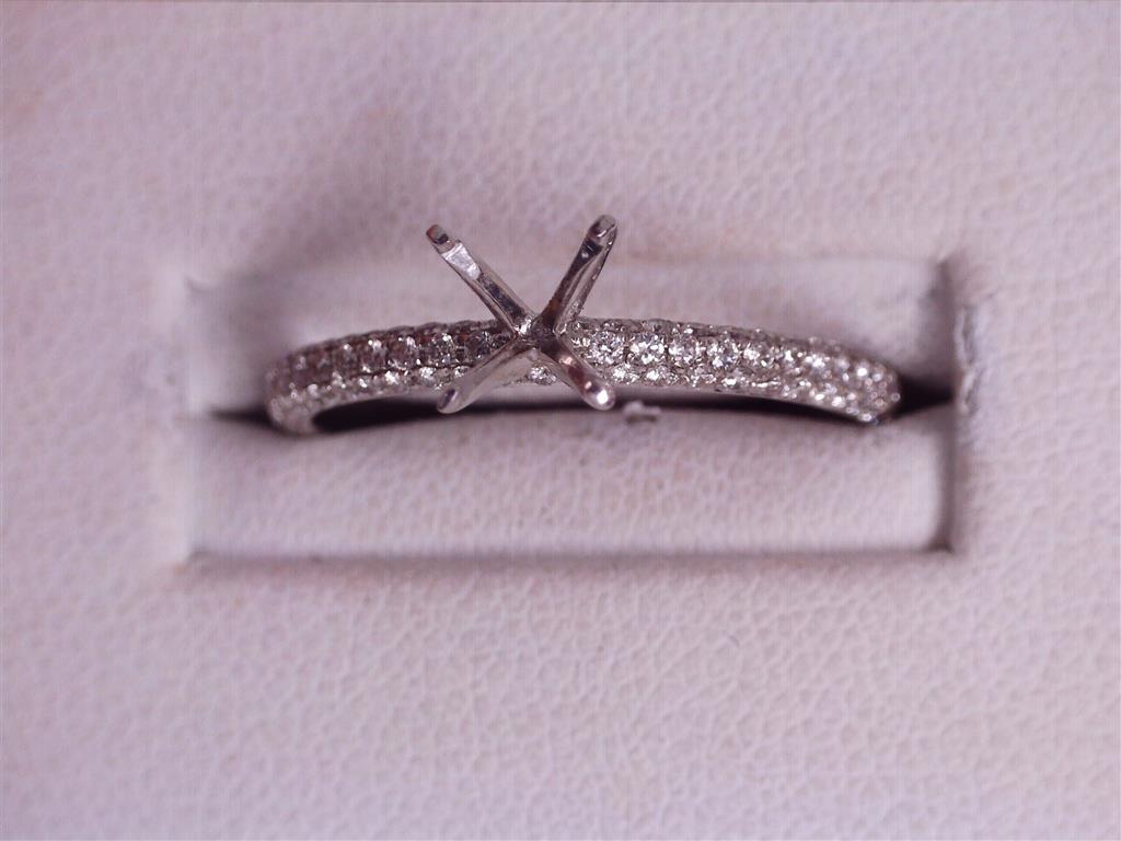 Diamond Semi-Mount Ring