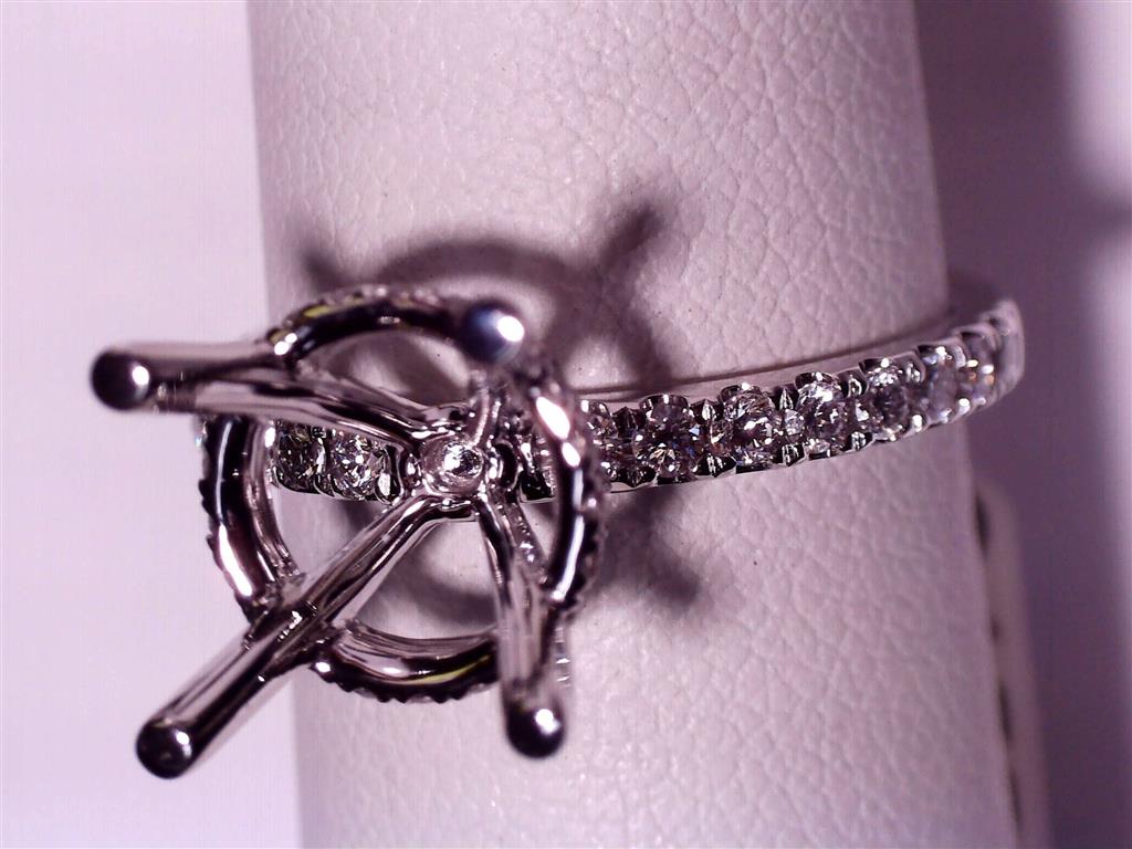 Diamond Semi-Mount Ring