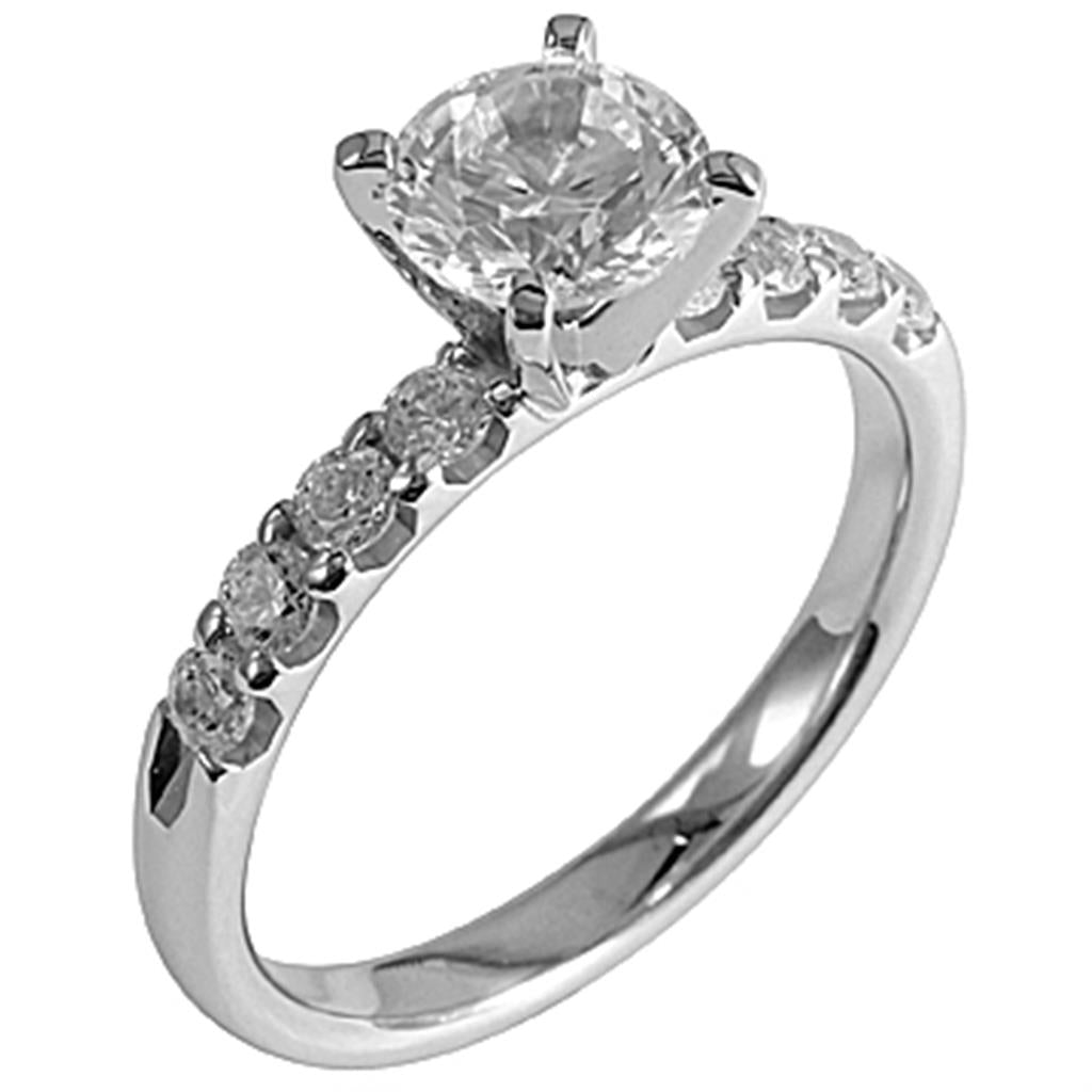 Diamond Semi-Mount Ring