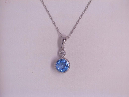 Colored Stone Pendant