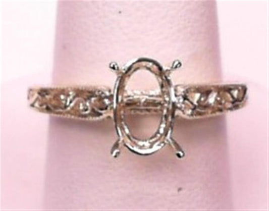 Diamond Semi-Mount Ring