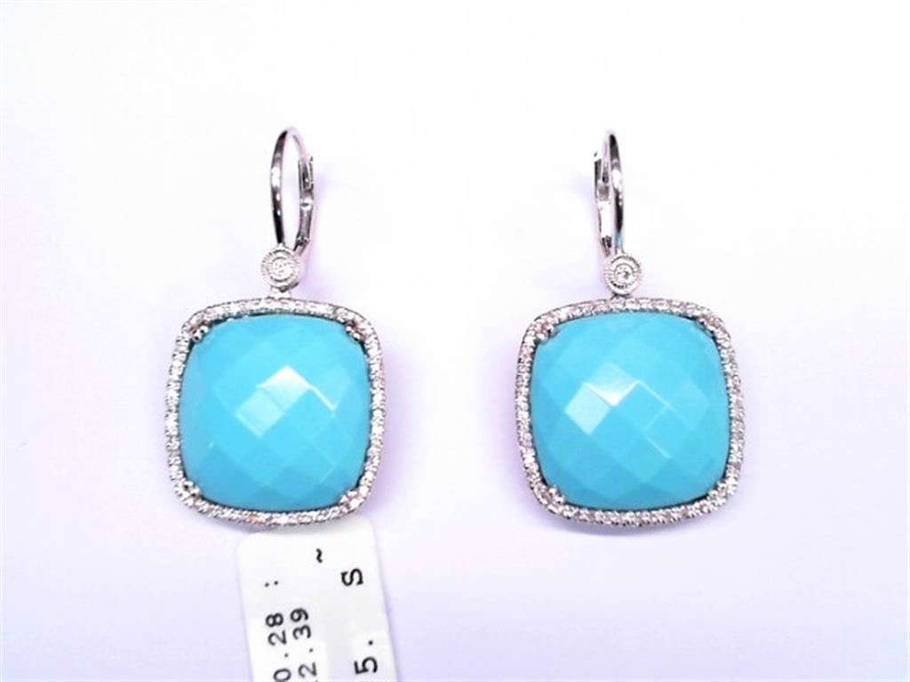 Colored Stone Earring