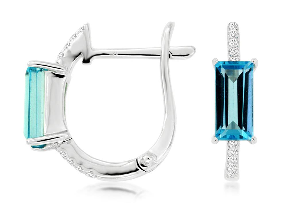 Colored Stone Earring