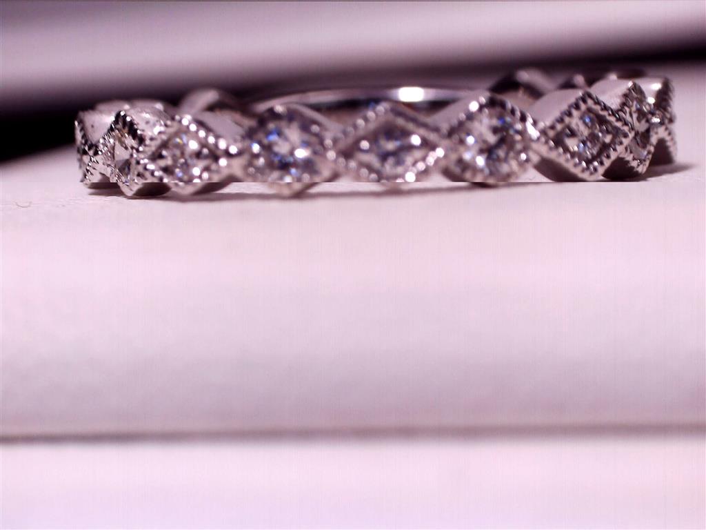 Diamond Wedding Bands  -  Women'