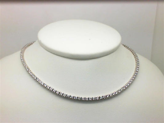 Lab Grown Diamond Tennis Necklace