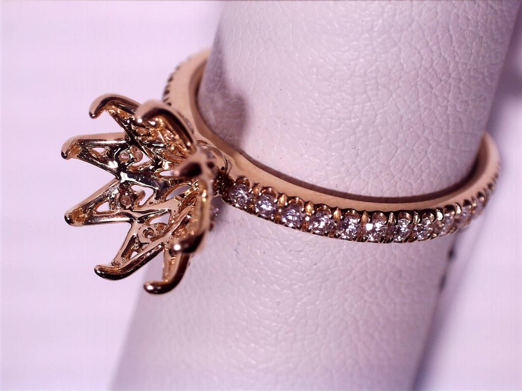 Diamond Semi-Mount Ring