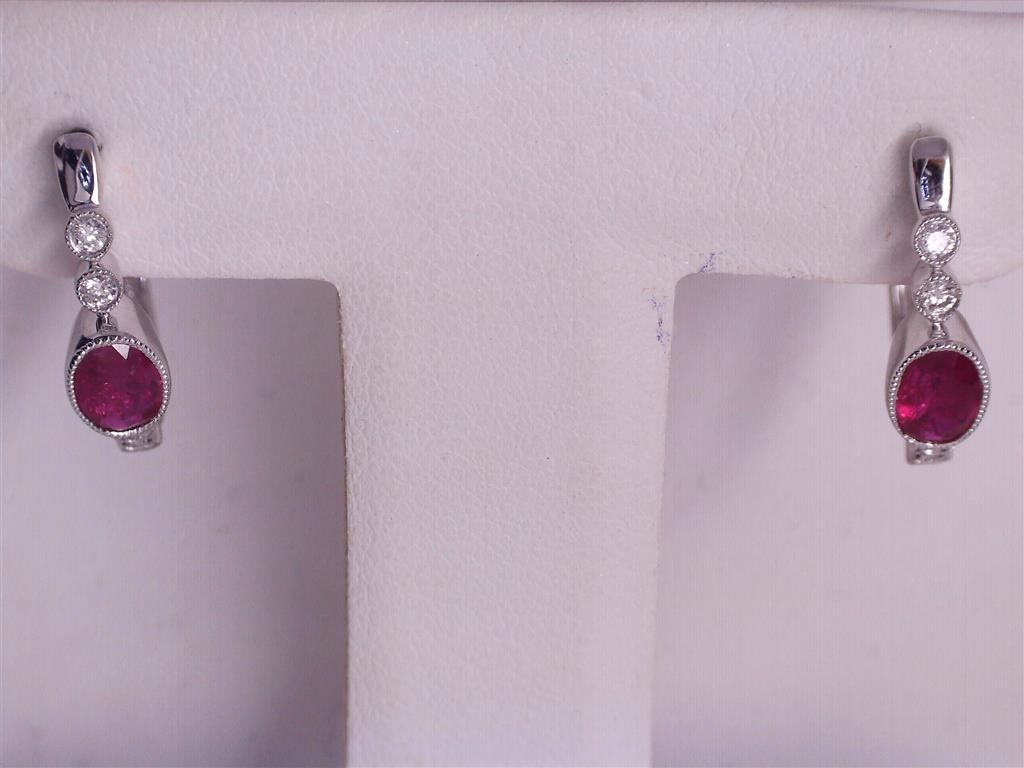 Colored Stone Earring