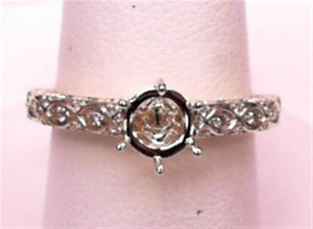 Diamond Semi-Mount Ring