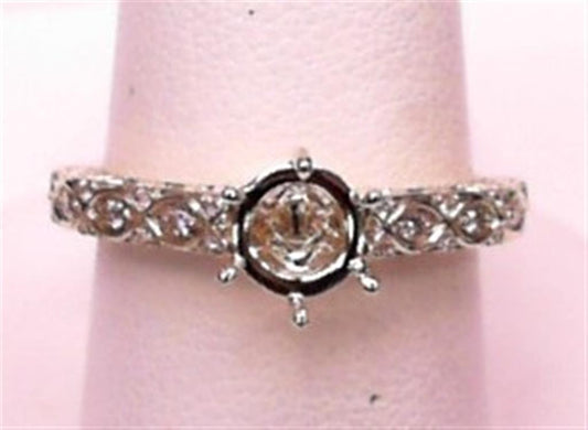 Diamond Semi-Mount Ring