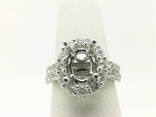 Diamond Semi-Mount Ring