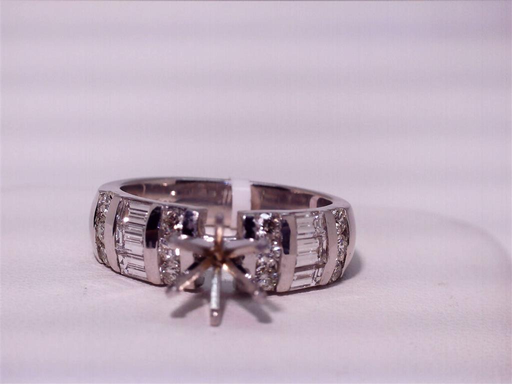 Diamond Semi-Mount Ring