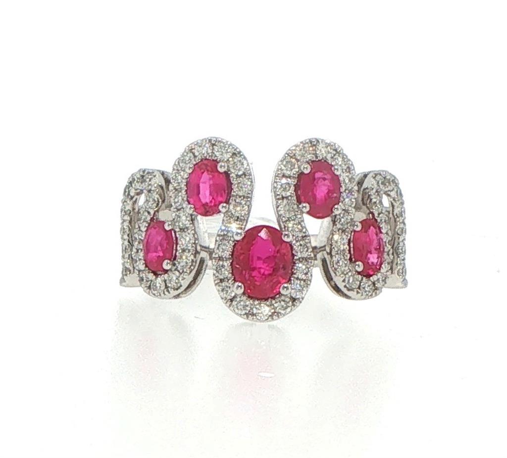 Colored Stone Rings  -  Women'